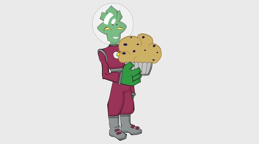 alien muffin
