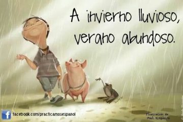 A invierno lluvioso, verano abundoso.