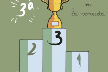 A las tres va la vencida.