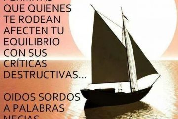 A palabras necias, oídos sordos.