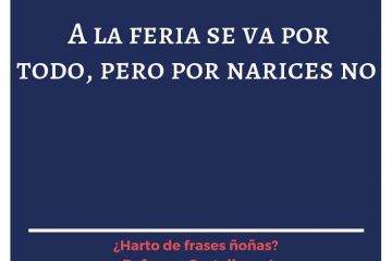 A Roma se va por todo, pero por narices no.