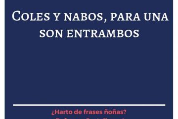 Alabaos, coles, que hay nabos en la olla.