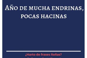 Año de muchas endrinas, pocas hacinas.