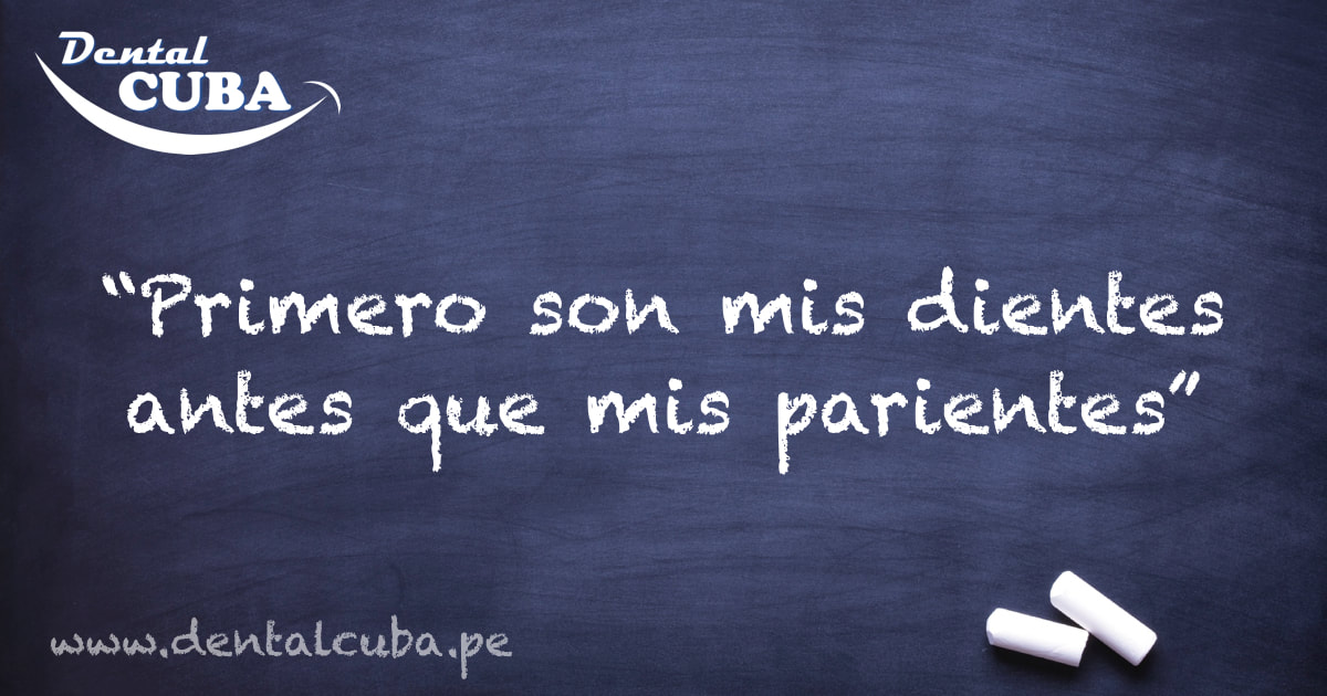 Que Significa Antes Son Mis Dientes Que Mis Parientes