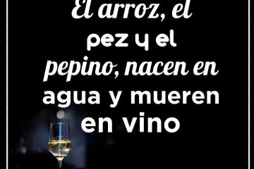 Arroz, el pez y el pepino nacen en agua y mueren en vino, (El)