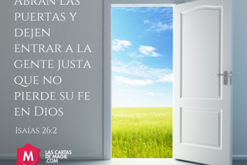 «Comunicación, con Dios», dijo el fraile, y las puertas cerró.