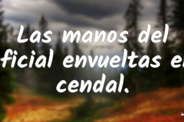 Manos del oficial, envueltas en cendal, (Las)