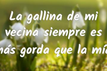 Mujer y la gallina, hasta la casa de la vecina, (La)