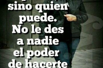 No ofende quien quiere, sino quien puede.