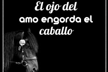 Ojo del amo engorda al caballo, (El)