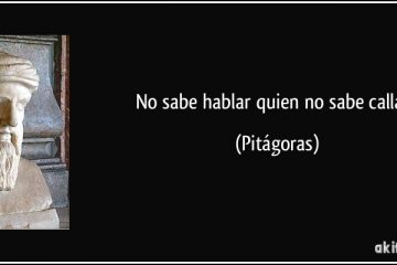 Quien no sabe callar, no sabe hablar.
