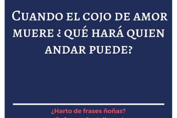 Si el culo al andar menea, ¿qué podrá ser que no sea?