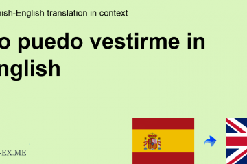 Yo me era negra y vistiéronme de verde.