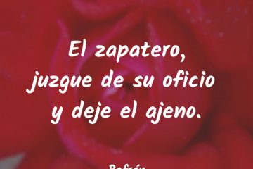 Zapatero, juzgue de su oficio y deje el ajeno, (El)