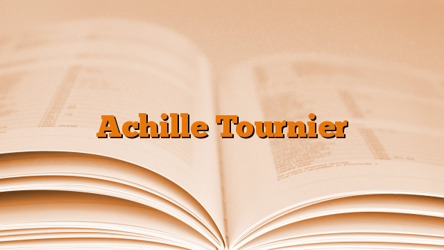 Achille Tournier