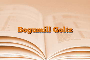 Bogumill Goltz