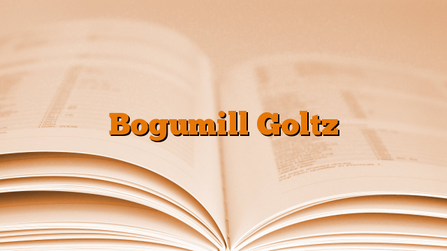 Bogumill Goltz