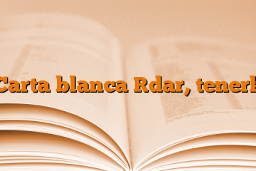 Carta blanca [dar, tener]