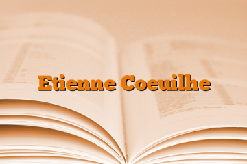 Etienne Coeuilhe