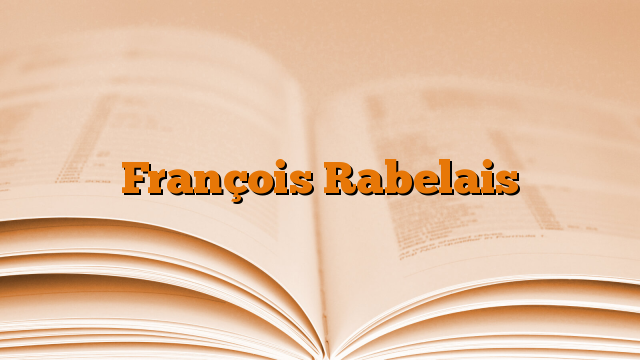 François Rabelais