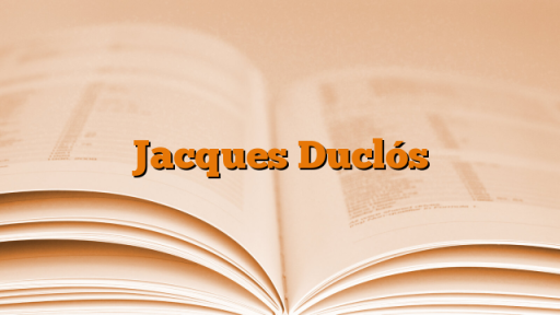 Jacques Duclós